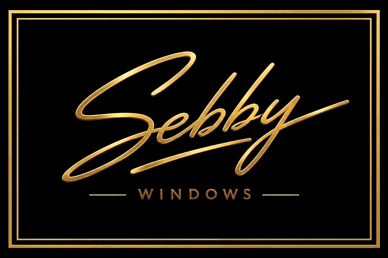 Sebby Windows wordmark